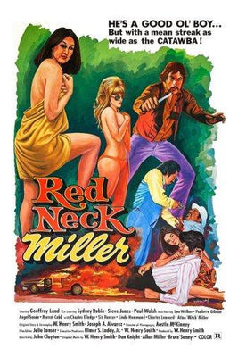 Redneck Miller Metal Poster Choose Style The Poster Depot