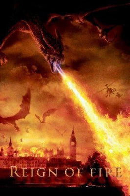 Reign Of Fire Metal Print 8in x 12in