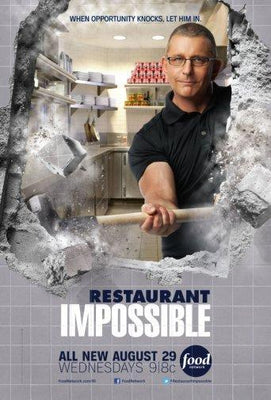 Restaurant Impossible Metal Poster Choose Style The Poster Depot
