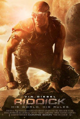 Riddick Metal Poster Choose Style The Poster Depot