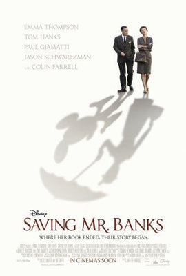 Saving Mr Banks movie poster Metal Print 8in x 12in
