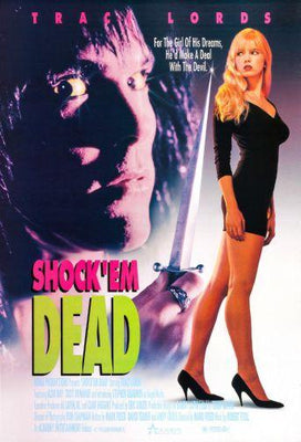 Shock Em Dead Metal Movie Poster 8in x 12in The Poster Depot