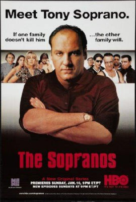 Sopranos Metal Print 8in x 12in