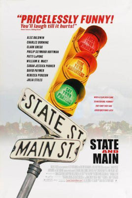 State And Main movie poster Metal Print 8in x 12in