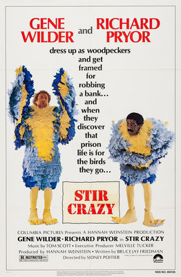 Stir Crazy Movie Poster Metal Poster Choose Style 12x16 The Poster Depot