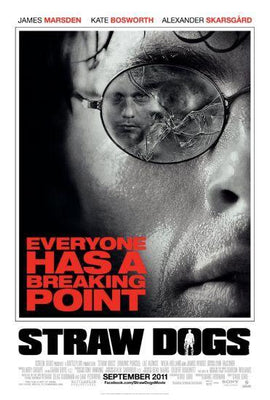 Straw Dogs movie poster Metal Print 8in x 12in