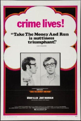 Take The Money And Run Movie Poster 27inx40in The Poster Depot