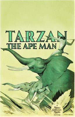 Tarzan The Ape Man Metal Poster Choose Style The Poster Depot