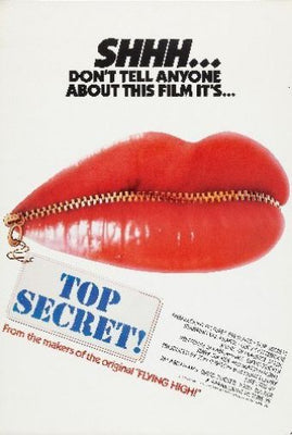 Top Secret Poster 11inx17in