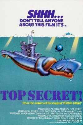 Top Secret Poster 11inx17in