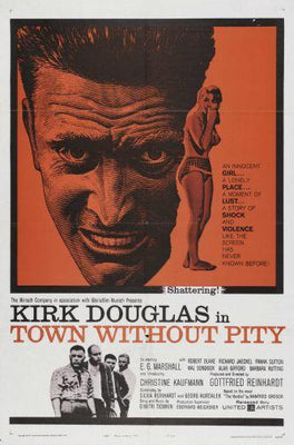Town Without Pity movie poster Metal Print 8in x 12in