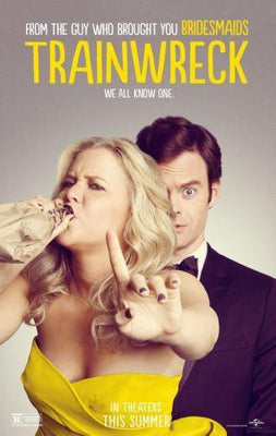 Trainwreck movie poster Metal Print 8in x 12in