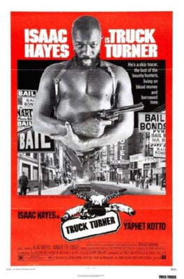 Truck Turner Metal Movie Poster 8in x 12in