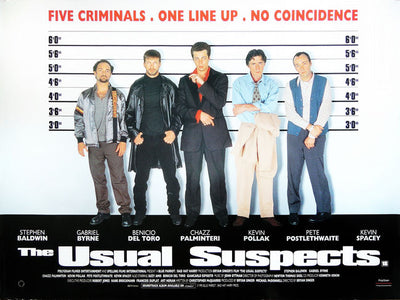 The Usual Suspects Movie Poster 27"x40" 27x40 The Poster Depot