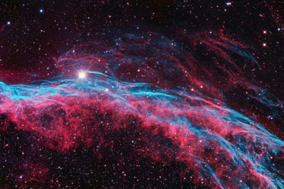 Veil Nebula poster 11inx17in The Poster Depot