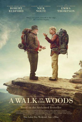 A Walk In The Woods Metal Movie Poster 8in x 12in