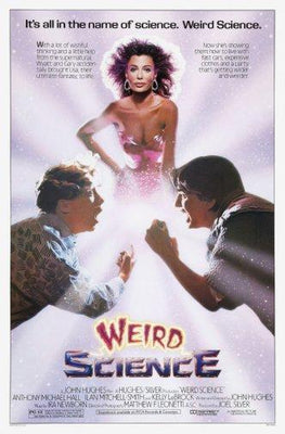 Weird Science Metal Movie Poster 8in x 12in | The Poster Depot The Poster Depot