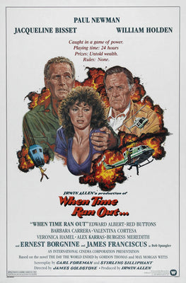 When Time Ran Out Movie Poster Metal Poster Choose Style 12x16 The Poster Depot