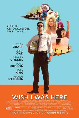 Wish I Was Here movie poster Metal Print 8in x 12in
