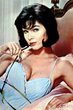 yvonne craig poster tin Metal Print Wall Art