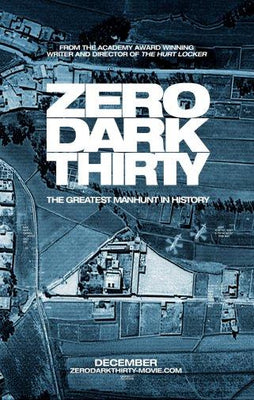 Zero Dark Thirty Metal Movie Poster 8in x 12in The Poster Depot