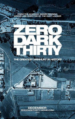 Zero Dark Thirty movie poster Metal Print 8in x 12in