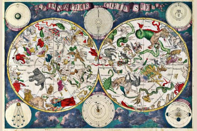 Zodiac Map Poster 16"x24" On Sale The Poster Depot