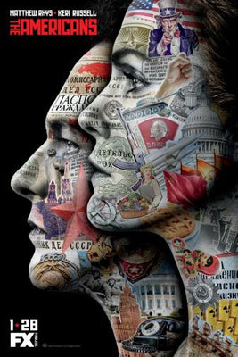 Americans poster 11inx17in The Poster Depot