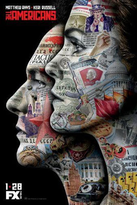 Americans Metal Poster Print 8in x 12in 12"x16" The Poster Depot