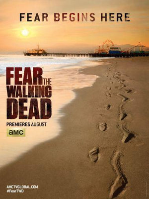 Fear The Walking Dead Metal Print 8in x 12in