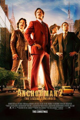 Anchorman Movie Poster Metal Poster Choose Style The Poster Depot