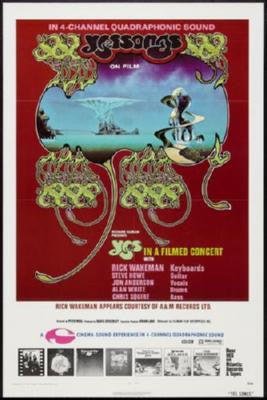 Yes poster #01 Songs Concert 11inx17in poster The Poster Depot