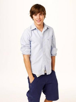 Zac Efron Metal Print 8in x 12in