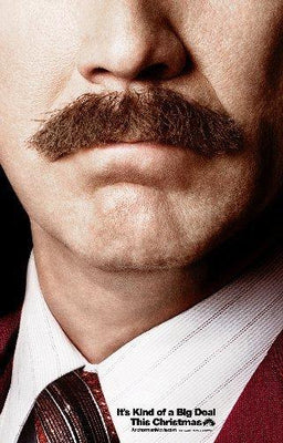 Anchorman Mini Metal Movie Poster 8in x 12in The Poster Depot