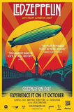 Led Zeppelin Celebration Day poster tin Metal Print Wall Art
