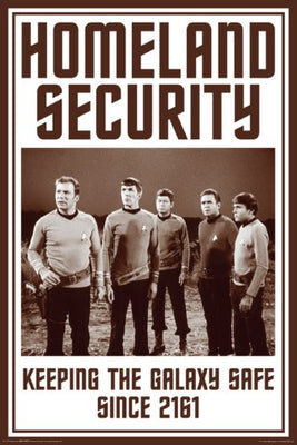 Star Trek Tos Homeland Security 24x36 Poster